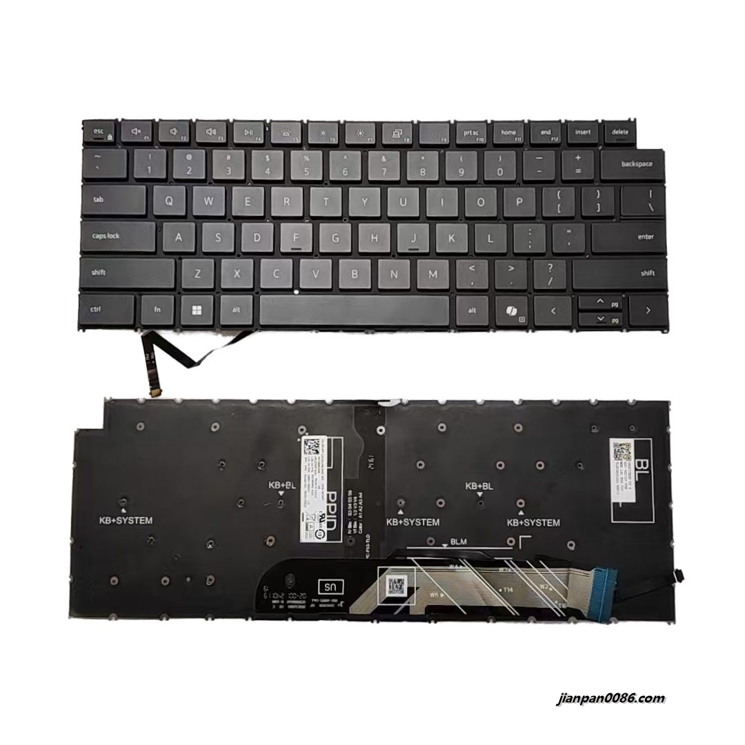 Picture of AI Original New US Language For Dell Inspiron 3420 5310 Black Backlight Laptop Keyboard SG-B4060-XUA SN2C12B22 PK139461A00 05T4FF C209