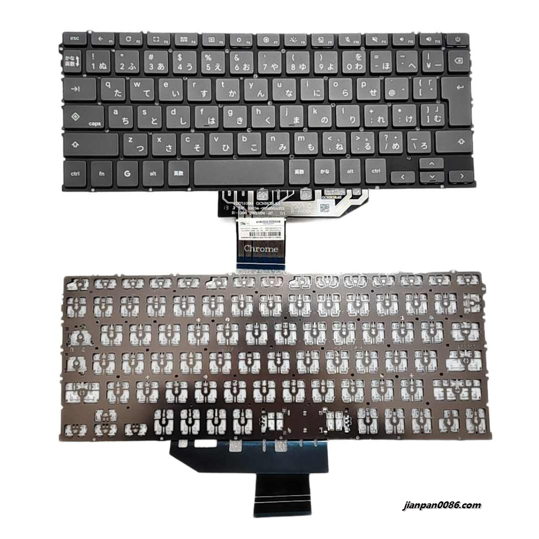 Picture of Original New Japanese Layout For HP OmniBook 14-FE Black Laptop Keyboard 913B1-004700A02V SN1E94B20 C192