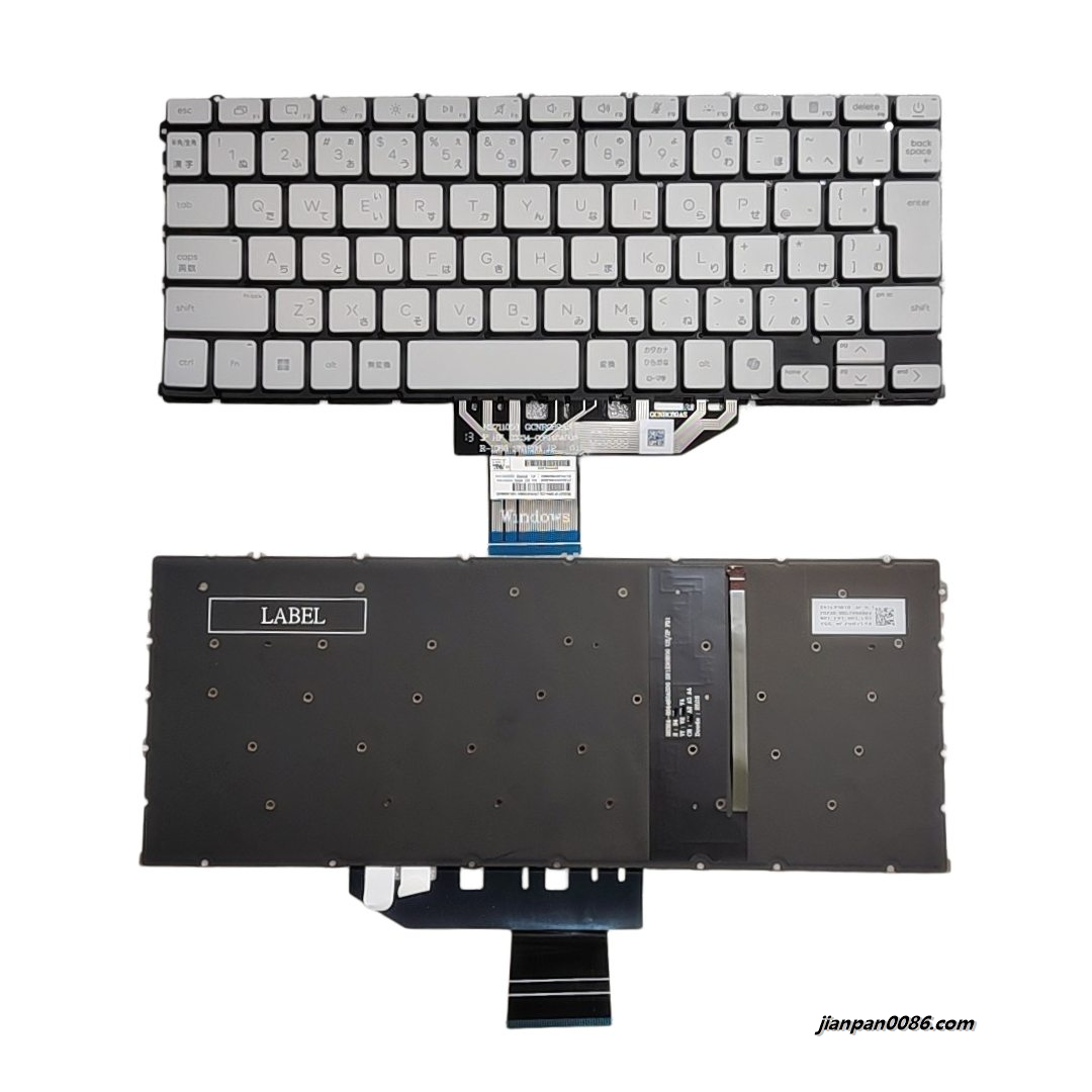 Picture of Oraginal New Japanese Language For HP OmniBook 14-FE AI SmokerGrey Backlit Laptop Keyboard 913B1-004080A02V SN1E93B10 C207