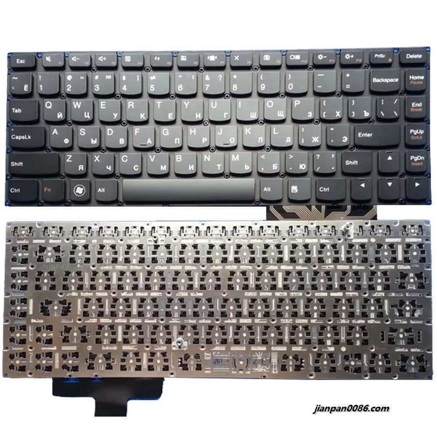 Picture of Oraginal New RU Russian Language For Lenovo Ideapad U400 Laptop Keyboard 31PTDH9113
