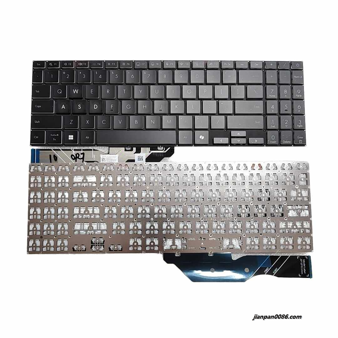 Picture of Original New US Language For Asus Pro16 Black Laptop Keyboard SG-C0380-XUA SN5D01B30 0KNB0-583CUS00 C225