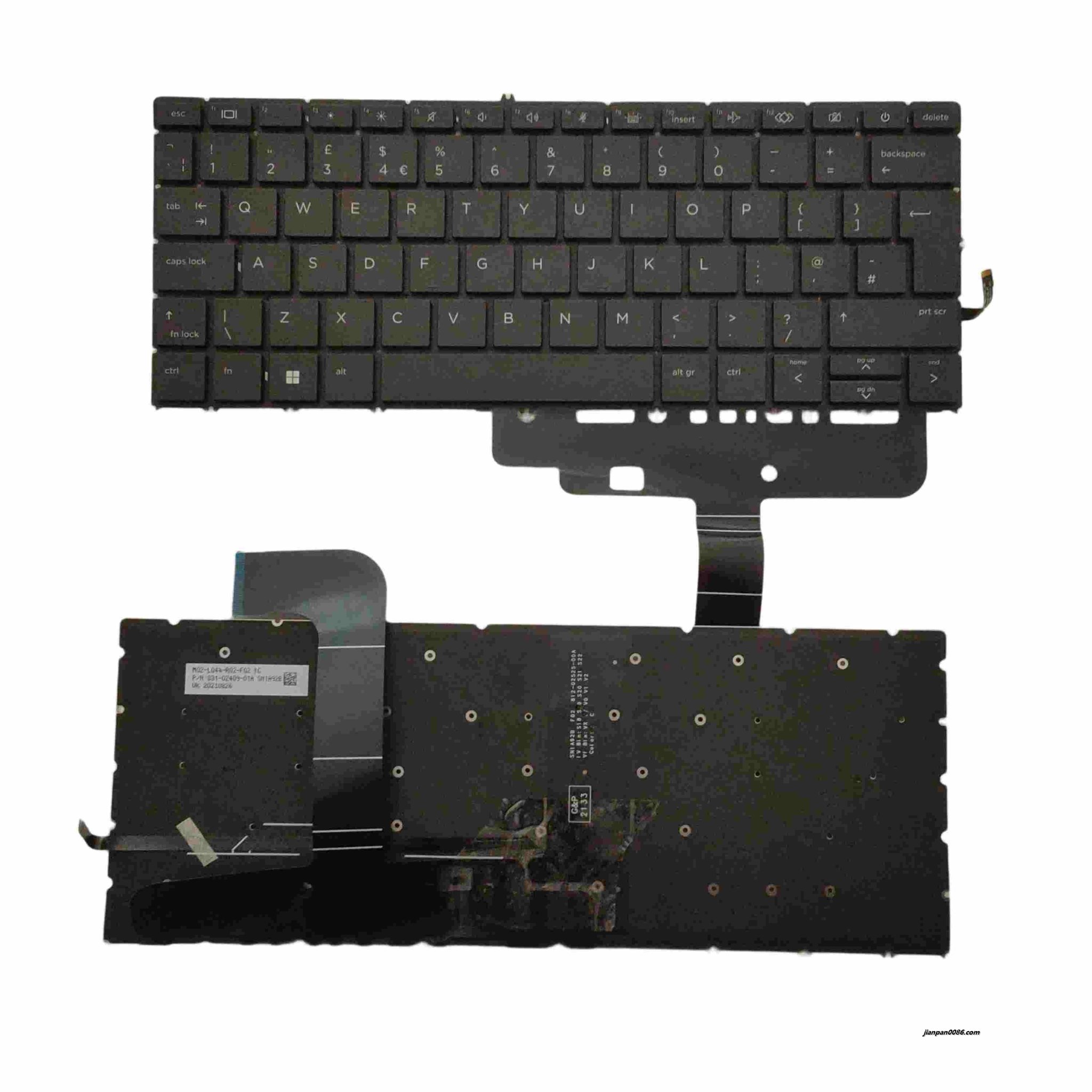 Picture of Oraginal UK Layout For HP SN1A92B 9148 New Laptop Keyboard Original SG-B1100-2BA TDH9148
