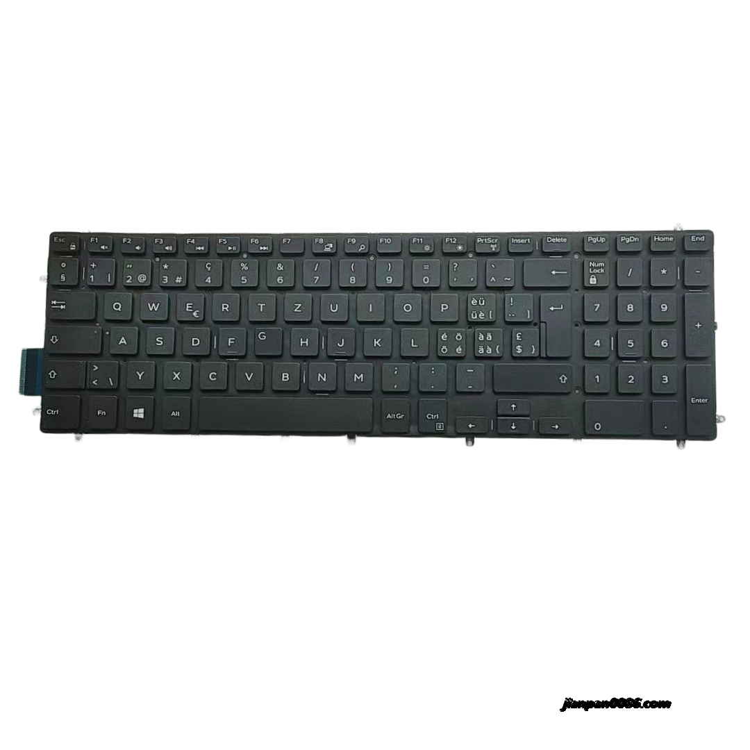 Picture of Original New Swiss Layout For Dell 7566 NoBacklit Laptop Keyboard SG-98820-2FA PK132RI3A17 A242